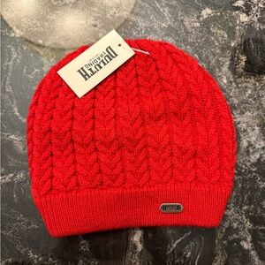 Women’s  Red Knit Beanie